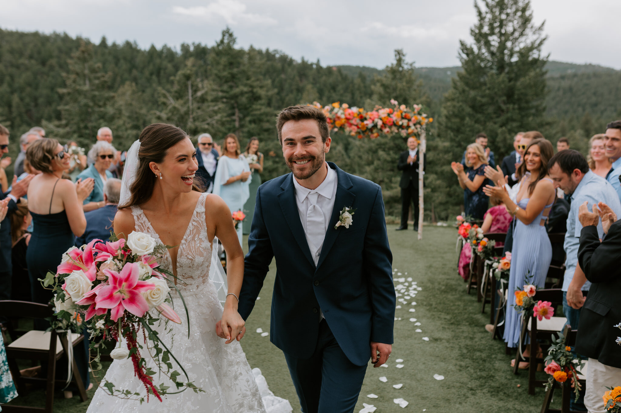 Woodlands Colorado Wedding